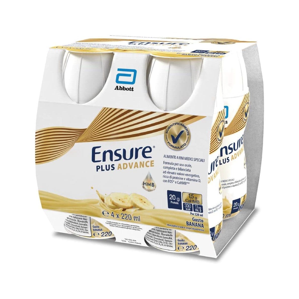 Ensure Plus Advance Banane – 4 x 220 ml Trinknahrung
