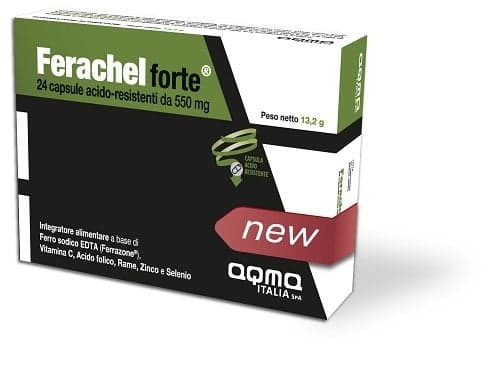 Eisen + Vitamin C – 24 Tabletten | Ferachel Forte