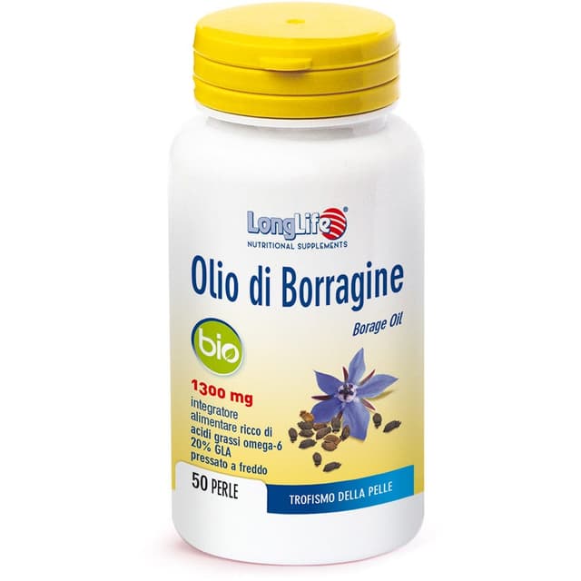 LONGLIFE OLIO BORRAG BIO 50PRL