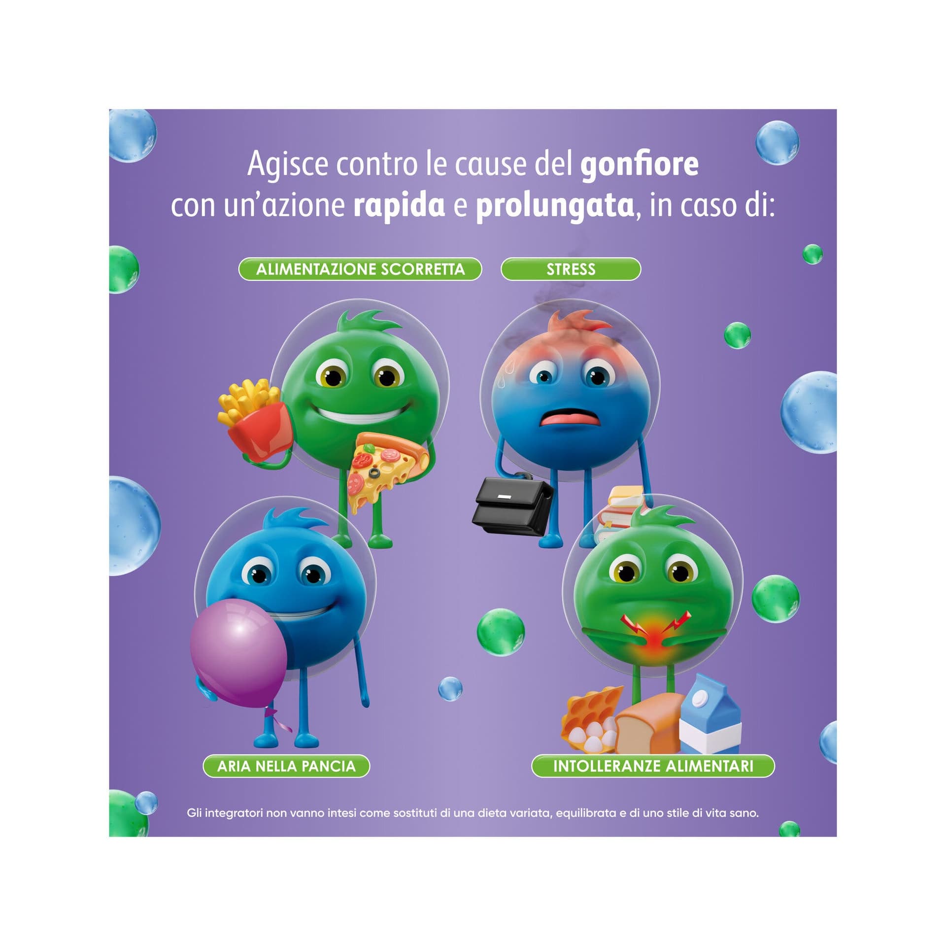Probiotika mit Milchsäurebakterien – 20 Stickpack Beutel | Enterogermina Gonfiore