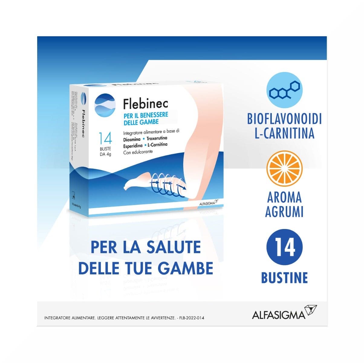 Diosmin + Rutin – 14 Beutel à 4 g | Flebinec