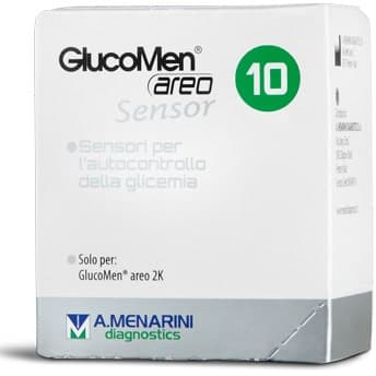 GlucoMen areo Sensor Teststreifen – 10 Stück