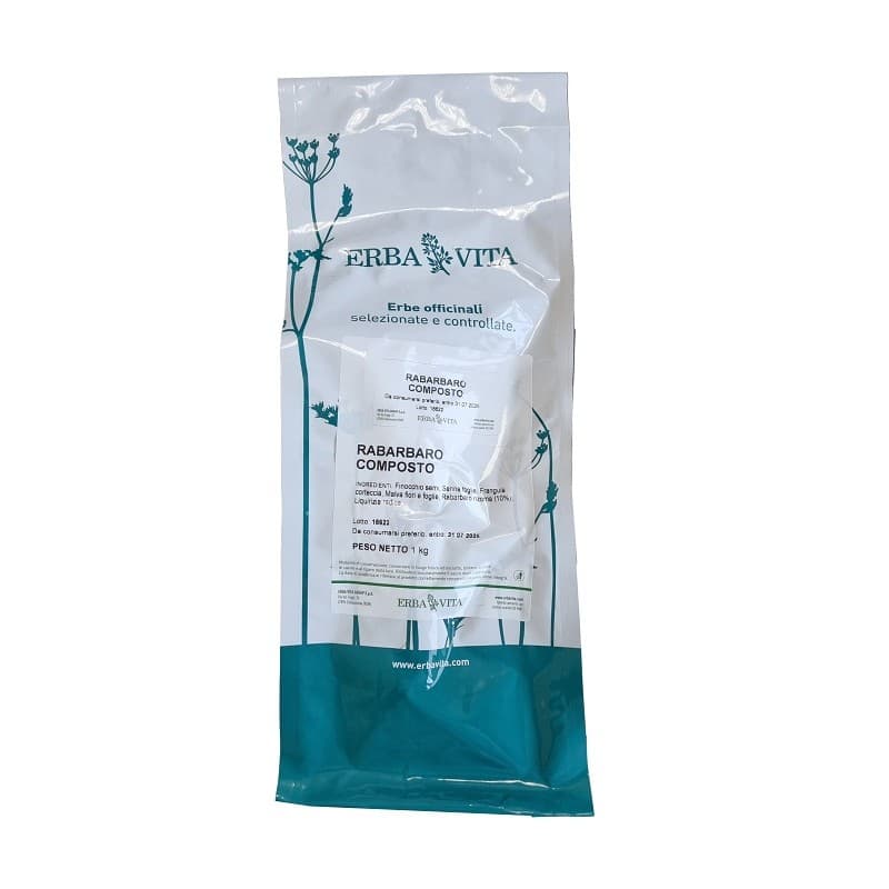 Rhabarbertee Comp Tisane – 1 kg Nachfüllpack