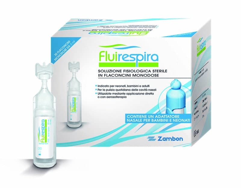 Fluirespira Salzlösung – 30 Ampullen