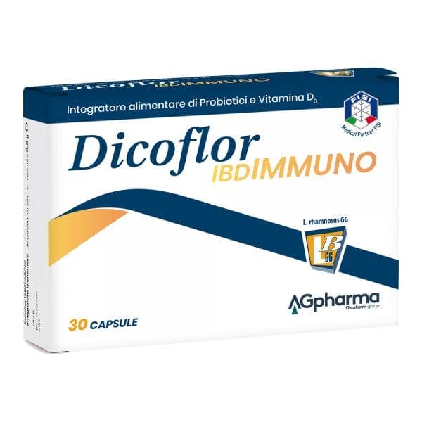 Probiotika mit Milchsäurebakterien – 30 Kapseln | Dicoflor IBDimmuno