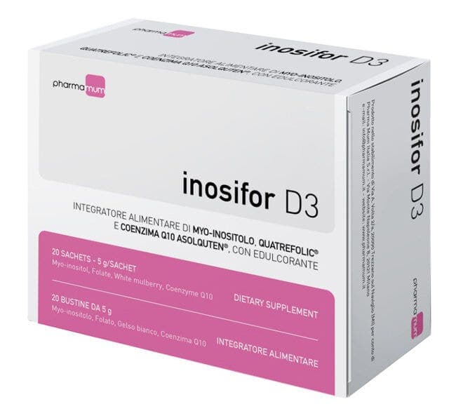 Myo-Inositol + Weiße Maulbeere – 20 Beutel | Inosifor D3