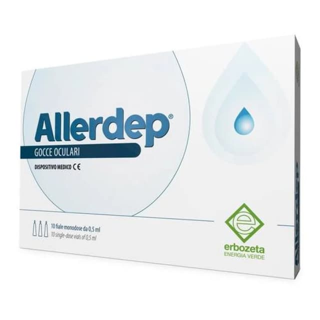 Allerdep Augentropfen – 10 Fläschchen à 0,5 ml
