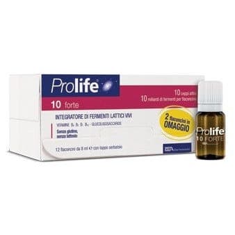 Prolife 10 Milliarden – 12 Trinkfläschchen à 8 ml mit Milchsäurebakterien