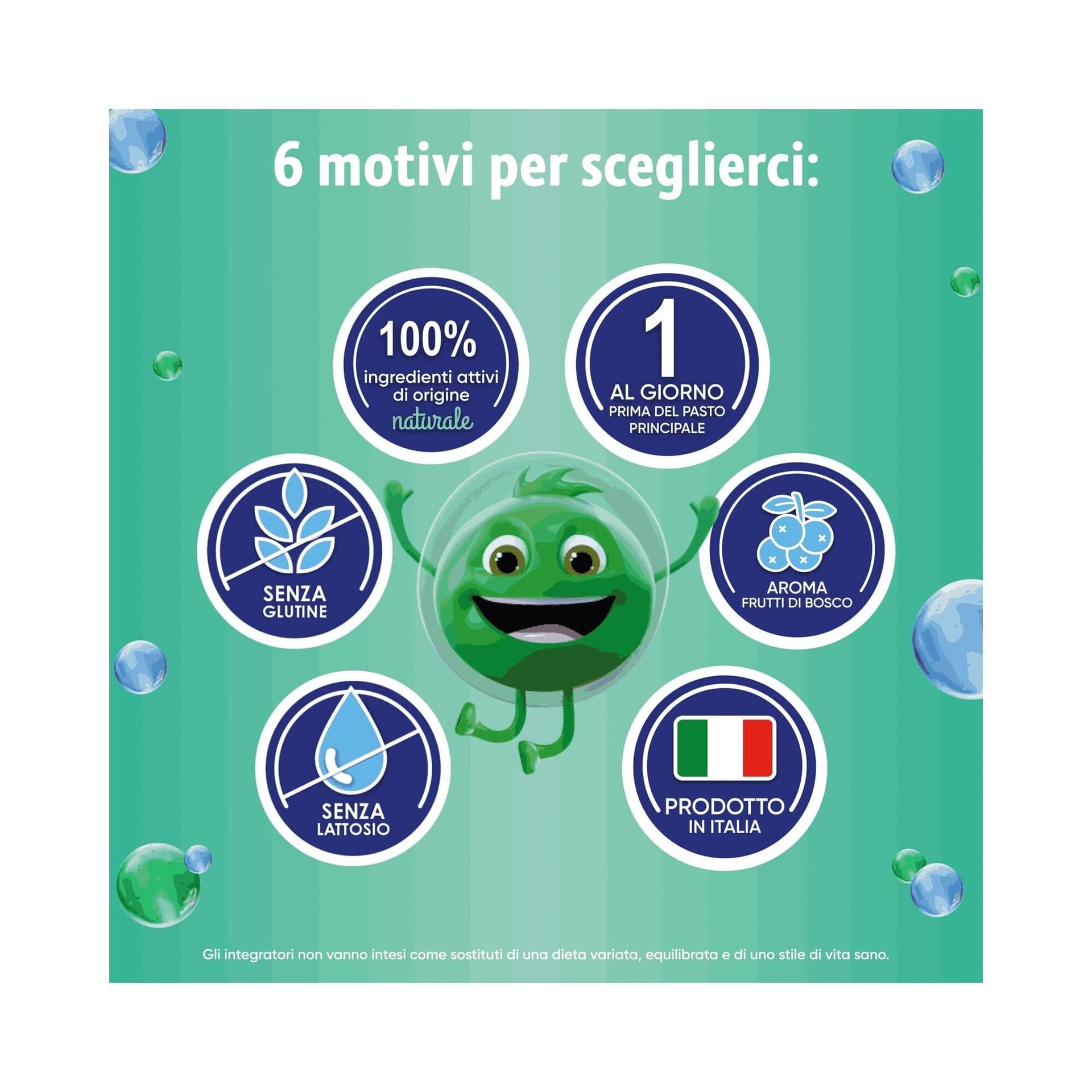 Probiotika mit Milchsäurebakterien – 20 Beutel Darm | Enterogermina Intestinale Pigro (Promo 10+10)