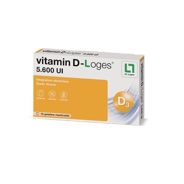 Vitamin D-Loges – 15 Weichkapseln