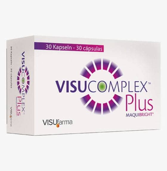 Visucomplex Plus Nahrungsergänzung – 30 Kapseln