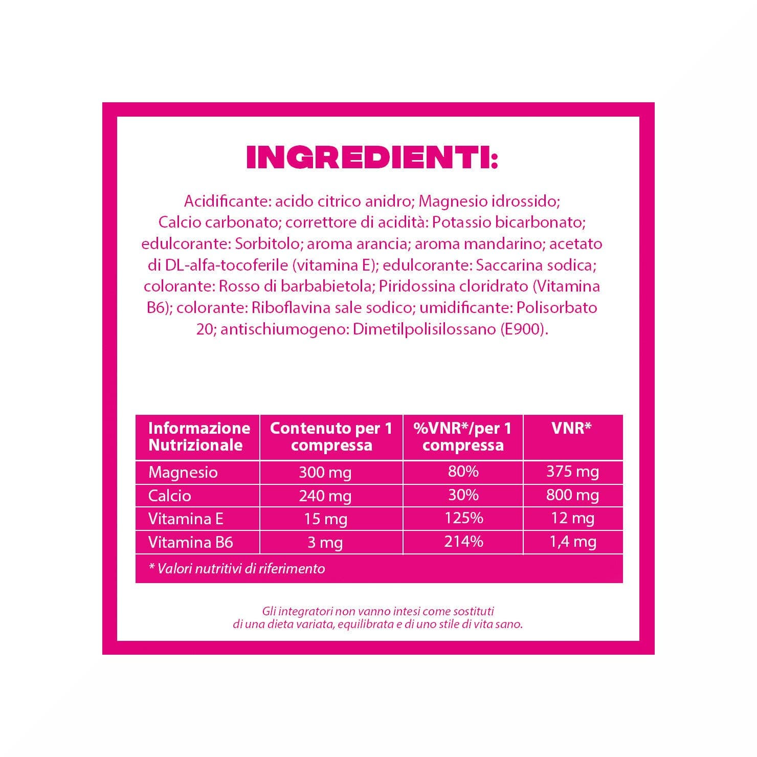 Magnesium + Vitamin B6 – 15 Brausetabletten | Buscofen Premestruale