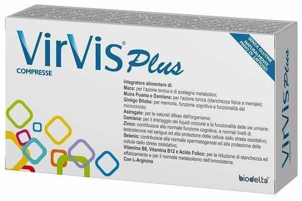 L-Arginin + Ginkgo biloba – 30 Tabletten | Virvis Plus