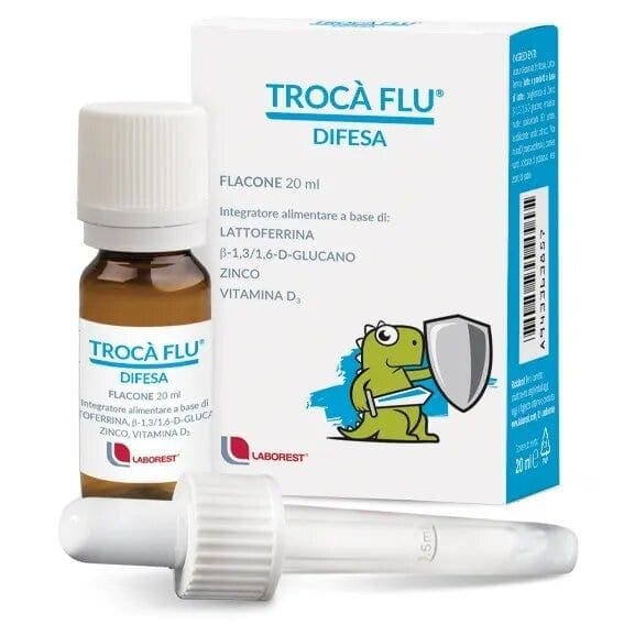 Lactoferrin + Zink – 20 ml Lösung | Trocà Flu Difesa