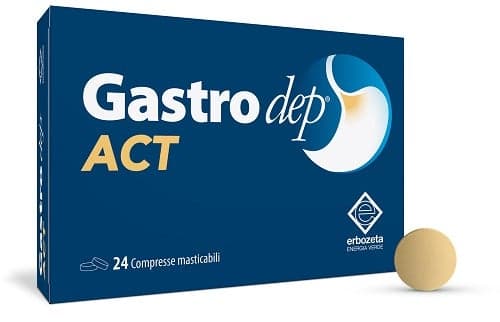 Gastrodep Act – 24 Tabletten mit Mastix