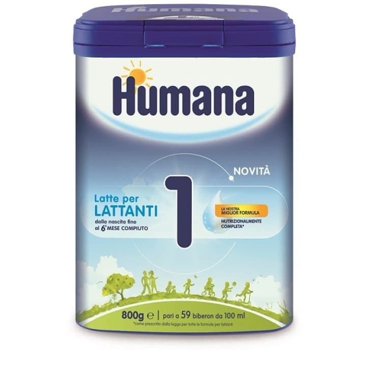 Humana 1 mit 5 HMOs – Anfangsmilch 800 g Pulver