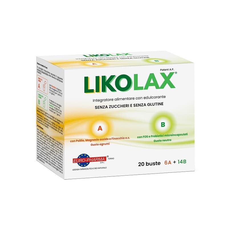 Likolax – 6 Beutel A + 14 Beutel B, Kur für die Darmregelmäßigkeit