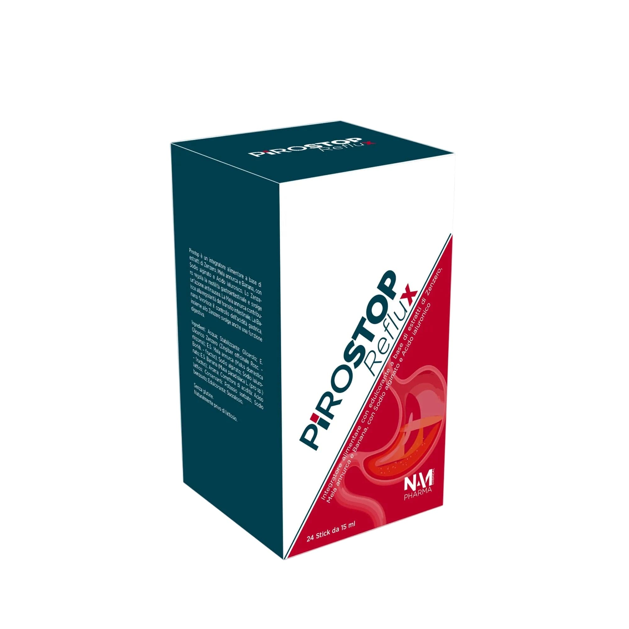 PIROSTOP REFLUX 24STICKPACK
