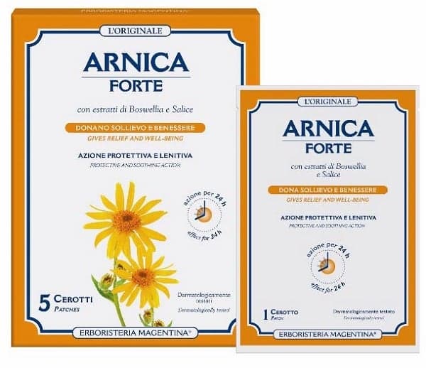 Arnica Forte Pflaster – 5 Stück selbstklebende Arnika-Patches