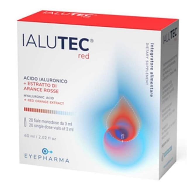 Ialutec Red – 20 Einzeldosis-Ampullen mit Hyaluronsäure