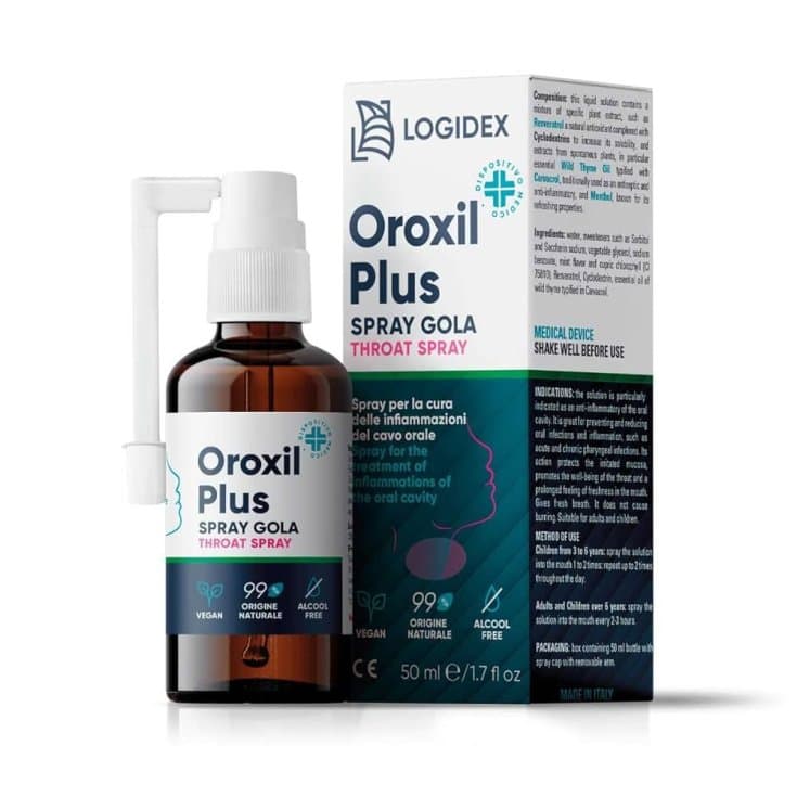 OROXIL PLUS SPRAY GOLA 50ML