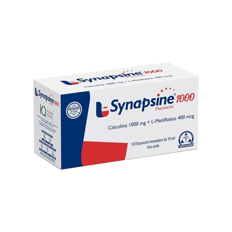 Synapsine 1000 mg + 400 mcg – 10 Ampullen