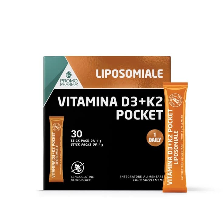 Vitamin D3 + K2 Liposomal Pocket – 30 Portionsbeutel