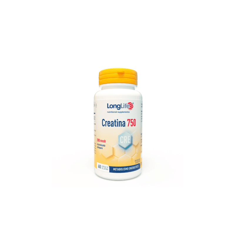 CREATINA 750MG 60CPS LONGLIFE (0