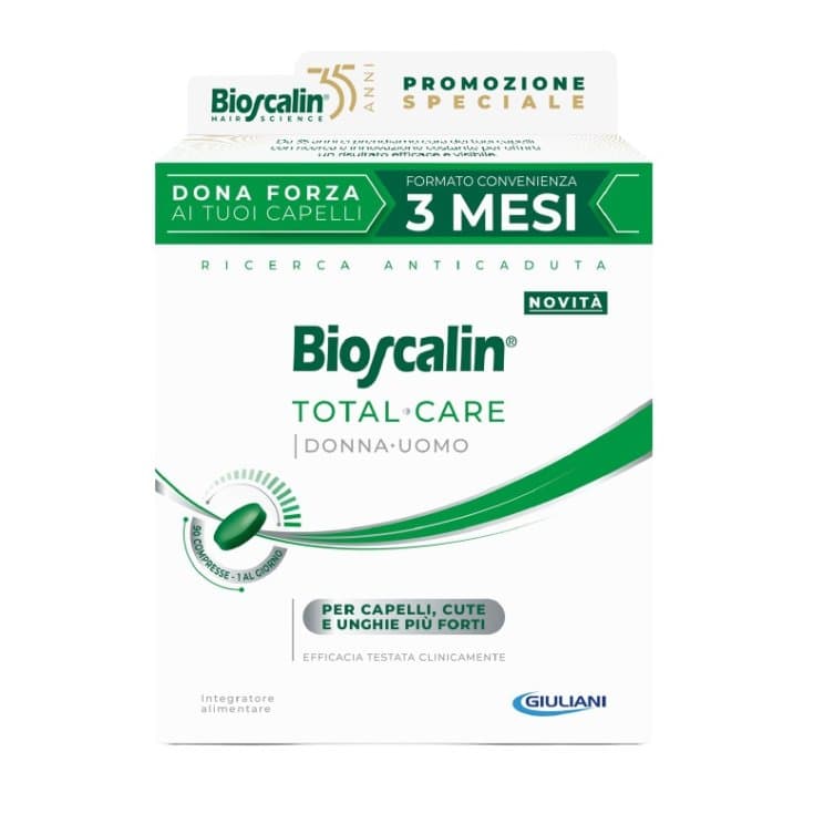 Bioscalin Total Care – 90 Tabletten Nahrungsergänzungsmittel für die Haare