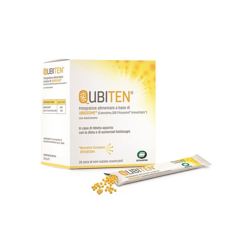 Qubiten Minitablet – 20 Sticks mit Coenzym Q10