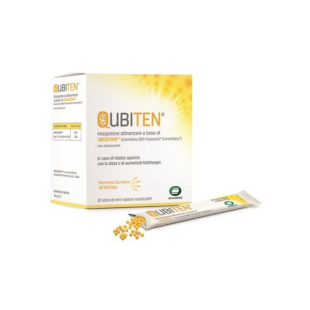 Qubiten Minitablet – 20 Sticks mit Coenzym Q10