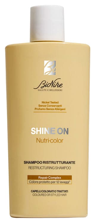 BioNike Shine On Shampoo für gefärbtes Haar – Farbschutz