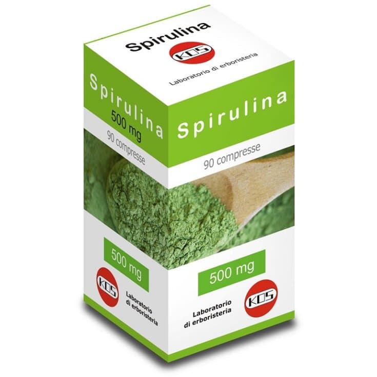 SPIRULINA 90CPR 500MG