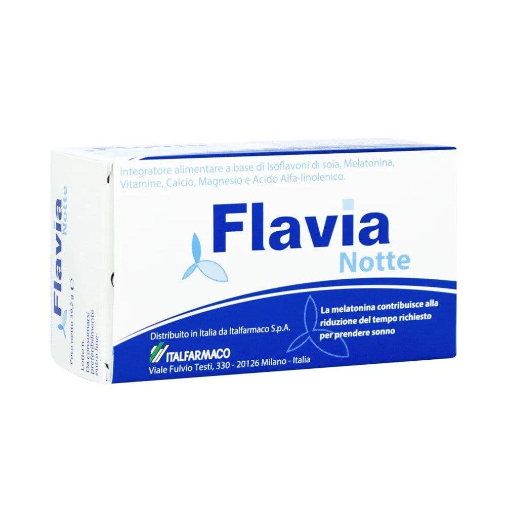 Magnesium + Melatonin – 30 Weichkapseln Nacht | Flavia Notte