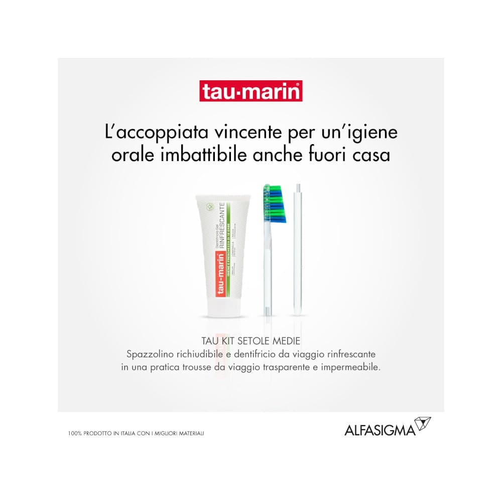Taumarin Reise-Set mittel Zahnbürste
