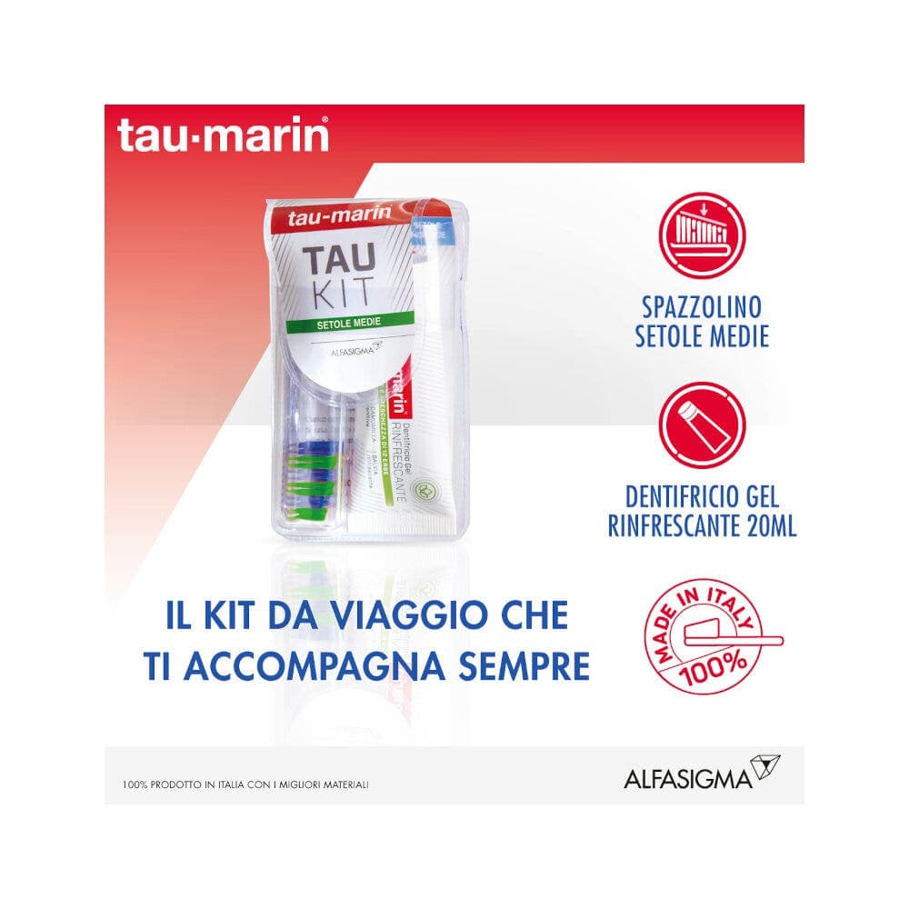 Taumarin Reise-Set mittel Zahnbürste