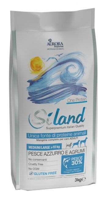 Siland Diet Adult M/L Fisch – Trockenfutter für Hunde, 3 kg