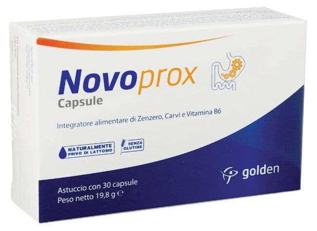 Ingwer + Vitamin B6 – 30 Kapseln | Novoprox