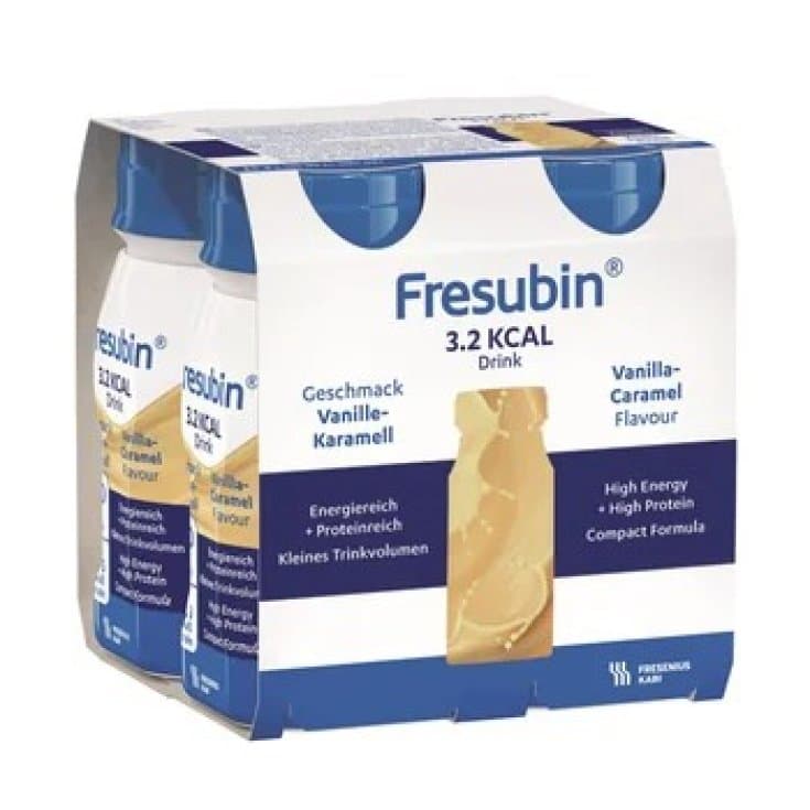 Fresubin 3.2 kcal Drink Vanille-Karamell – 4x125 ml