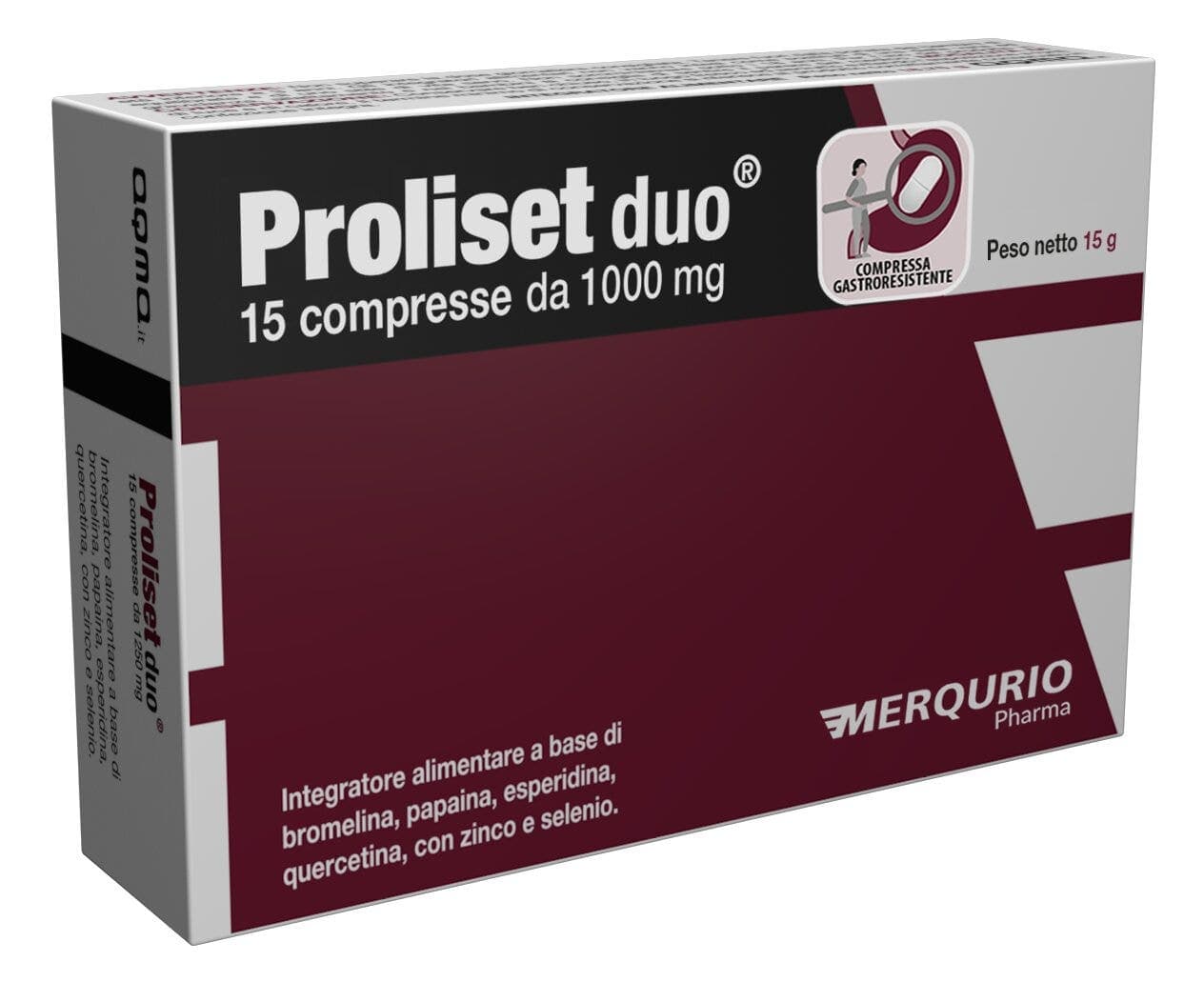 Bromelain + Zink – 15 Tabletten | Proliset Duo