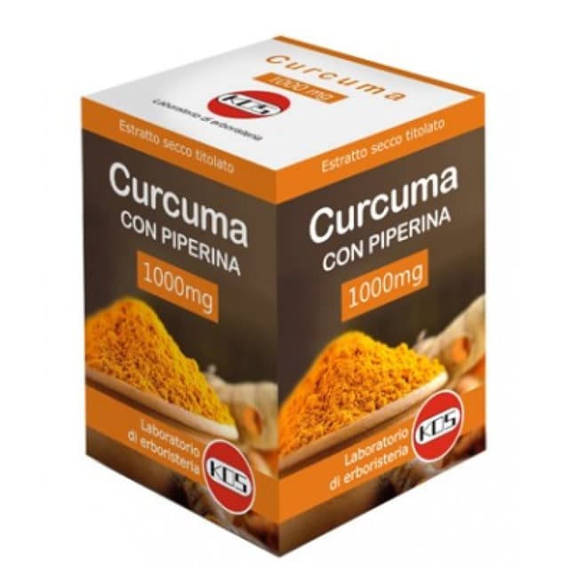 Kurkuma + Piperin 1 g – 30 Tabletten KOS
