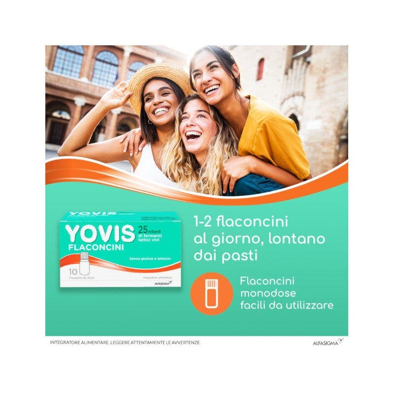 Probiotika mit Milchsäurebakterien – 10 Ampullen à 10 ml | YOVIS
