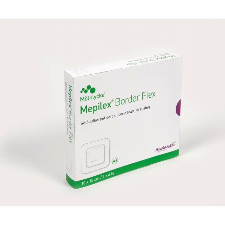 Mepilex Border Flex 10x10 cm – 5 Stück