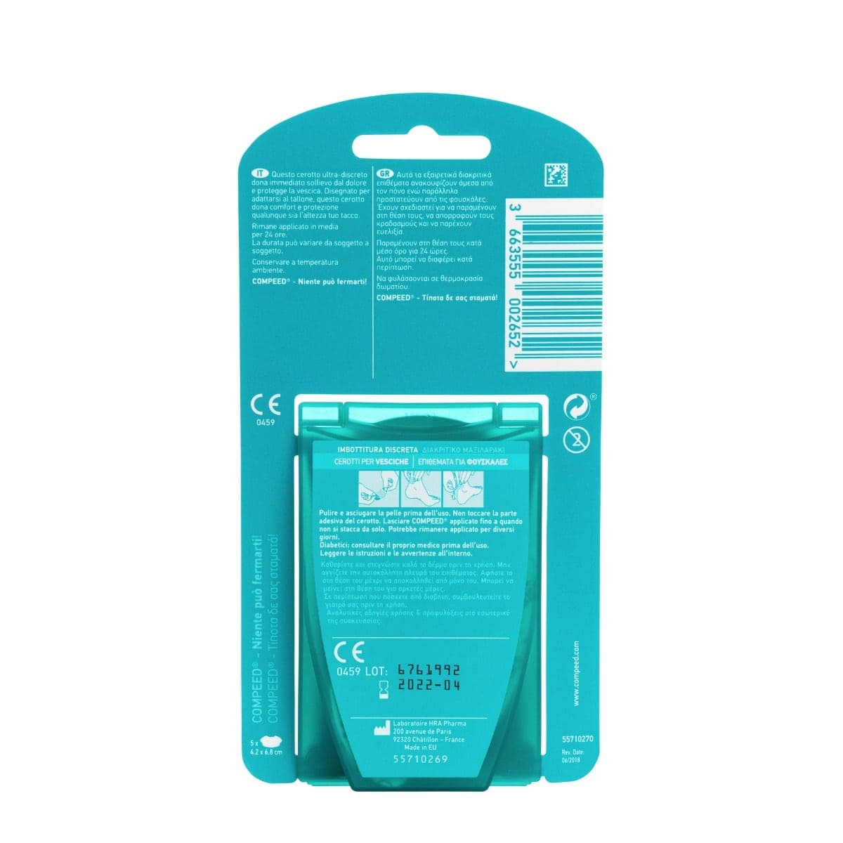 COMPEED Blasenpflaster Absätze – 5 Stück