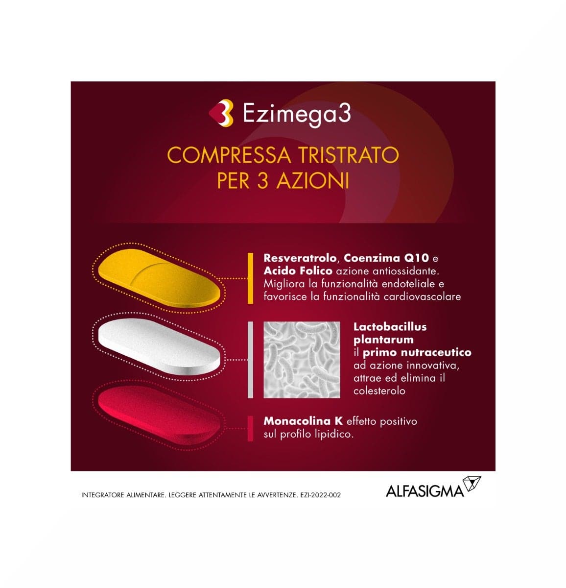 Omega-3 EPA & DHA – 20 Tabletten | Ezimega 3