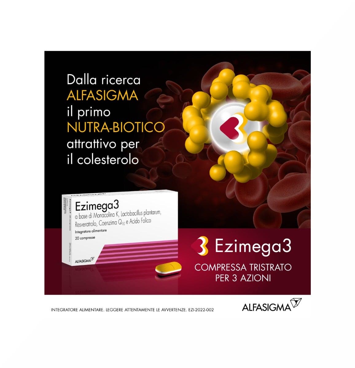 Omega-3 EPA & DHA – 20 Tabletten | Ezimega 3