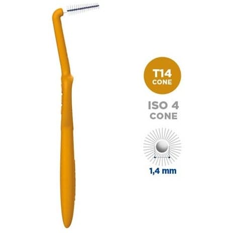Curasept Proxi Angle P14 Interdentalbürsten orange/gelb