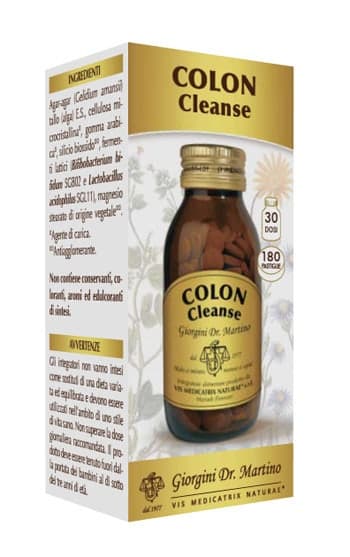 Colon Cleanse Giorgini – 180 Pastillen mit Pflanzenextrakten
