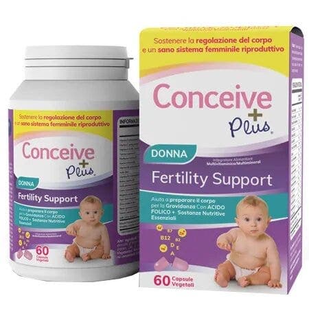 Folsäure – 60 Kapseln | Conceive Plus Fertility Support Frauen