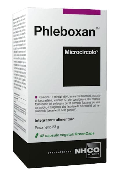 NHCO Phleboxan – 42 Kapseln für das Wohlbefinden der Beine
